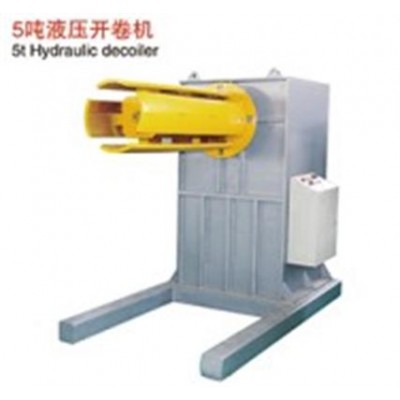 Hydraulic decoiler and uncoiler with capacity 5T