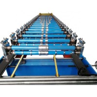 Roof panel cold roll forming purlin roll forming machine