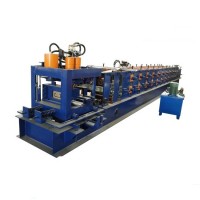 Hot sale cnc full auto computer control purlin cold roll forming machine